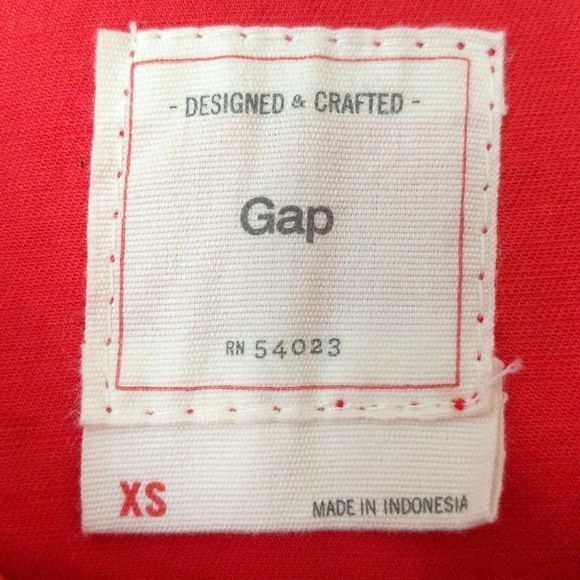 Gap Lightweight Zip & Button Front Hooded Utility Cargo Jacket Hot Coral Pink XS - Picture 4 of 16